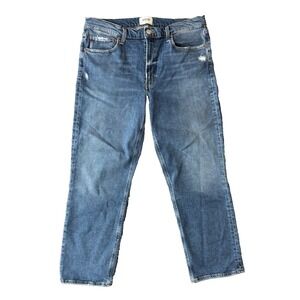 AGOLDE Kye Medium Wash Straight Leg Ankle Jeans Blue Womens Size 30